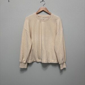 Miles by Madewell Knit Crewneck Pullover - Cream, L